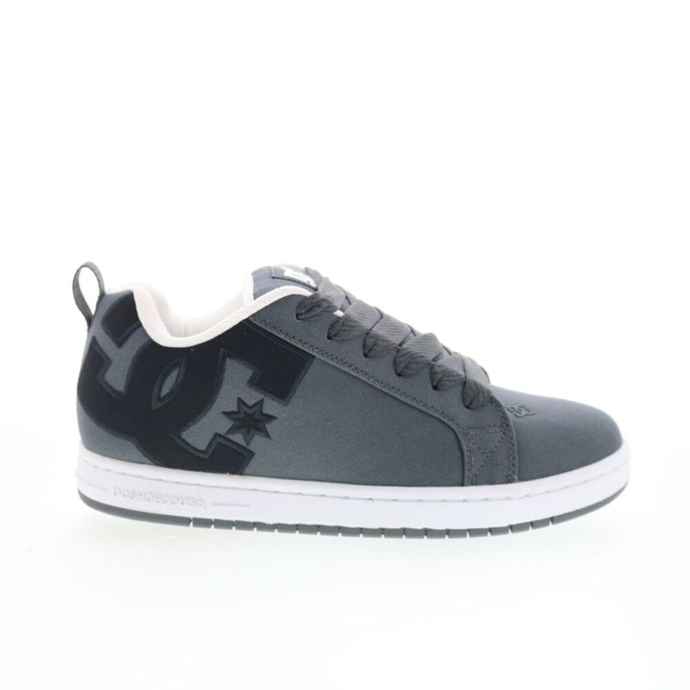 DC Mens Court Graffik TX Gray Shoes (NWT)